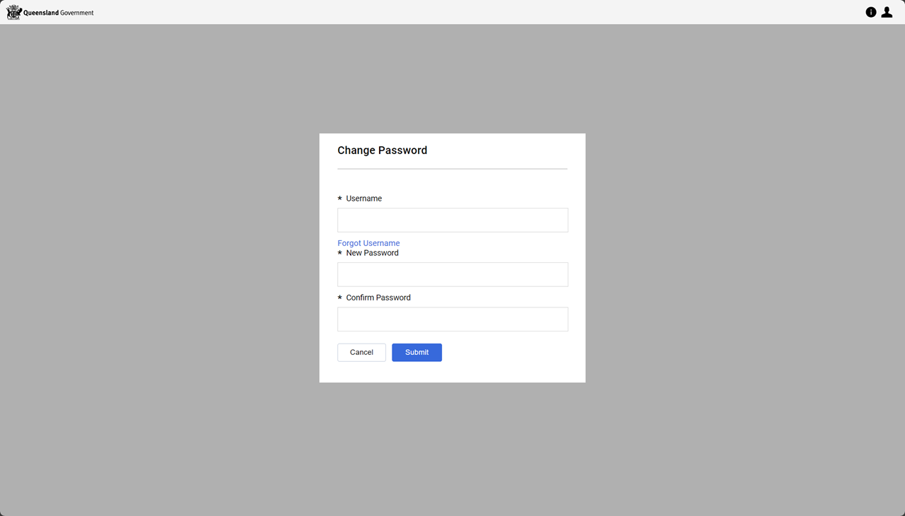 Reset a forgotten password